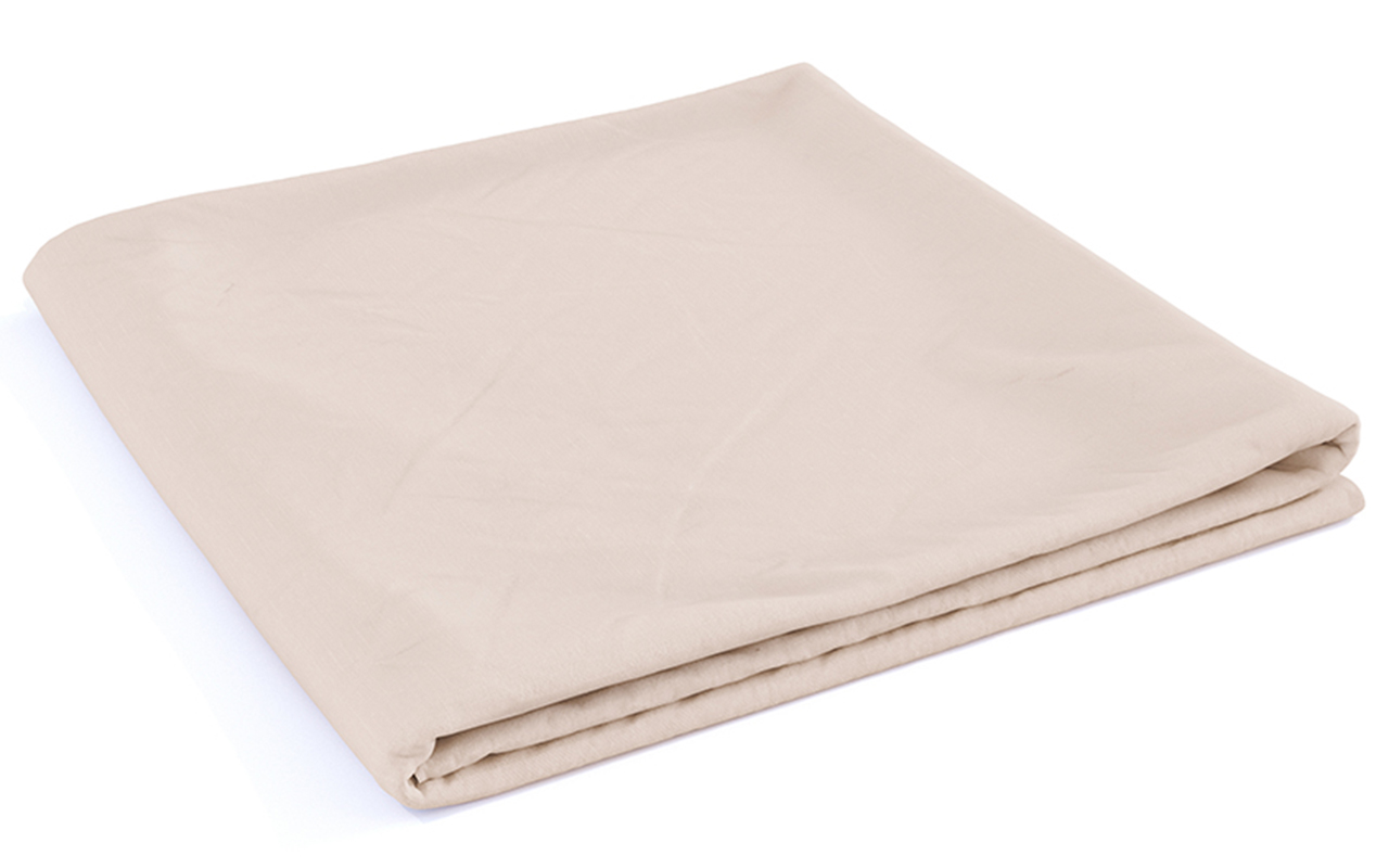 фото: Постельное Белье Райтон Cotton Cover простыня на резинке 24 см кремовый 90x200 см